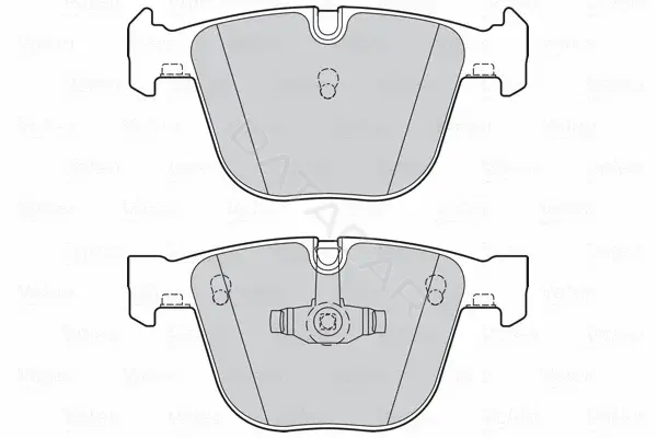 Тормозные колодки VALEO 302290
