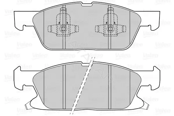 Тормозные колодки VALEO 302311