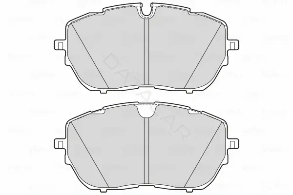 Тормозные колодки VALEO 302205