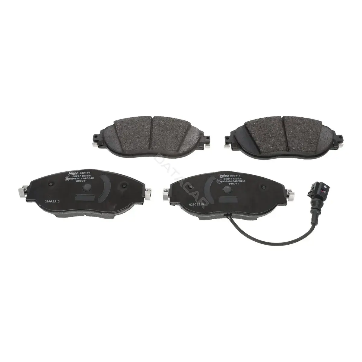 Тормозные колодки VALEO 302416