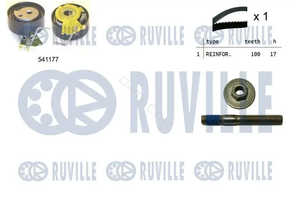 Комплект ГРМ RUVILLE 550050