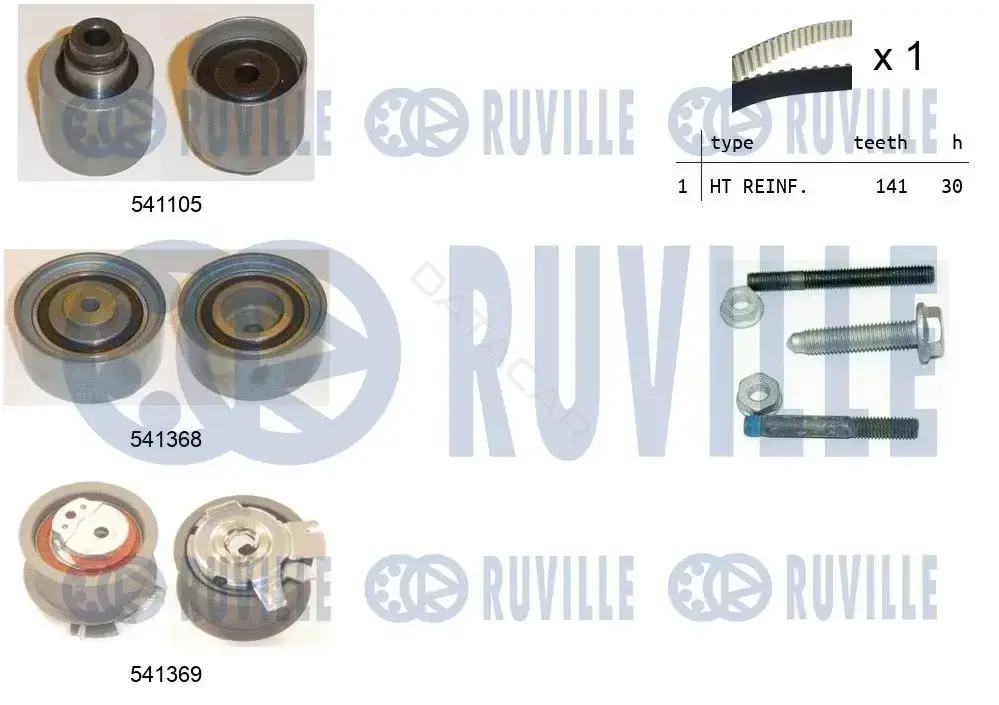 Комплект ГРМ RUVILLE 550126