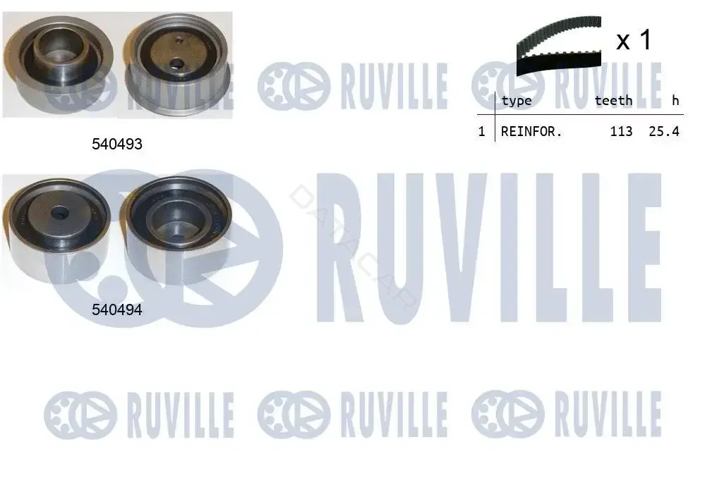Комплект ГРМ RUVILLE 550359