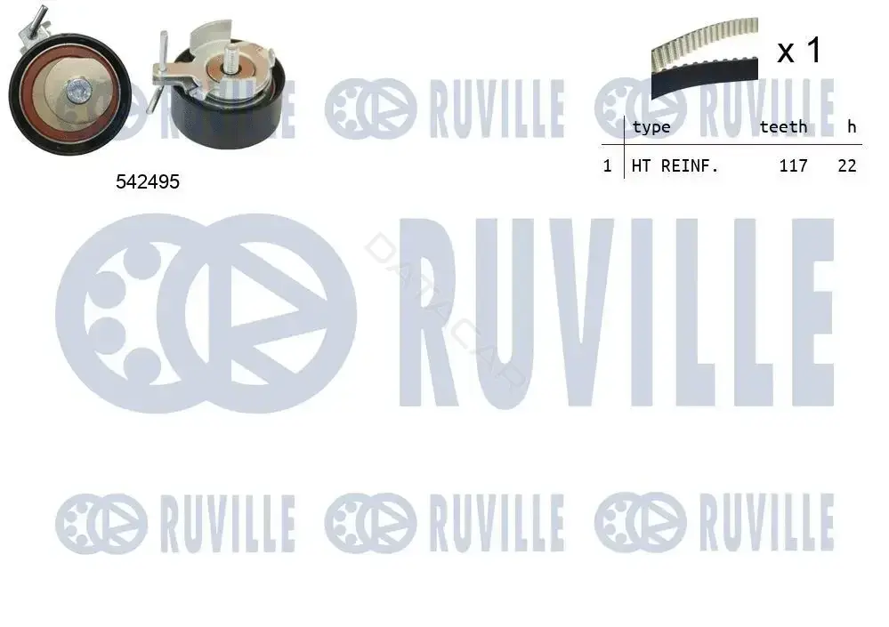 Комплект ГРМ RUVILLE 550374