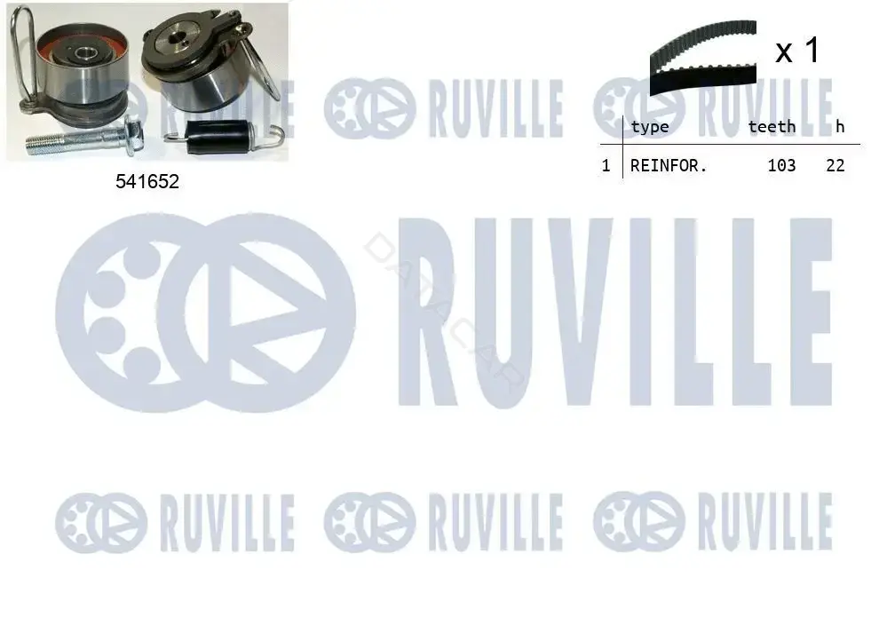 Комплект ГРМ RUVILLE 550406