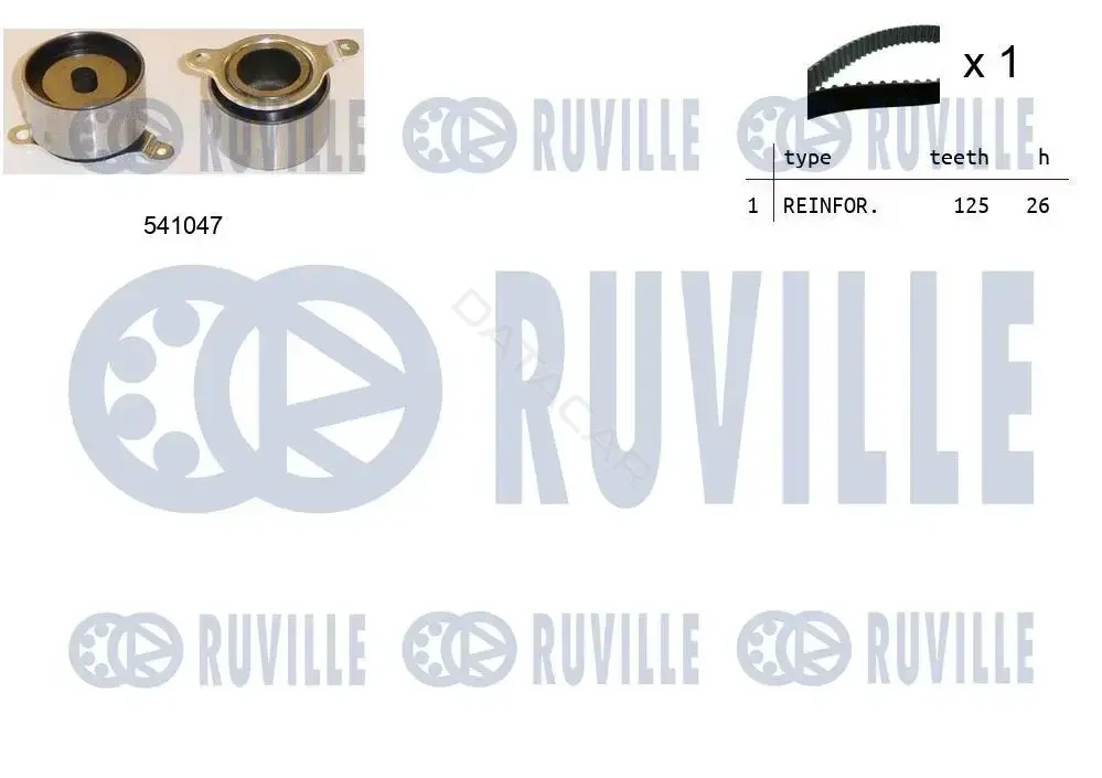Комплект ГРМ RUVILLE 550448