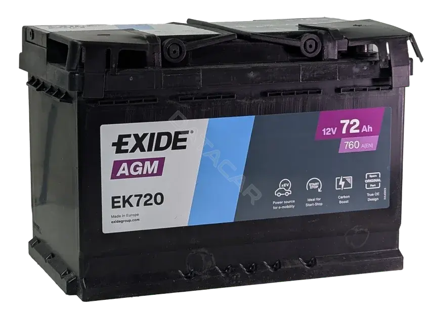 Аккумулятор EXIDE EK720