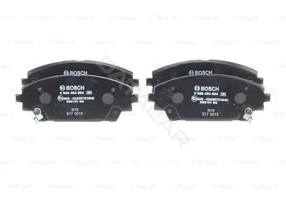 Тормозные колодки BOSCH 0986494804