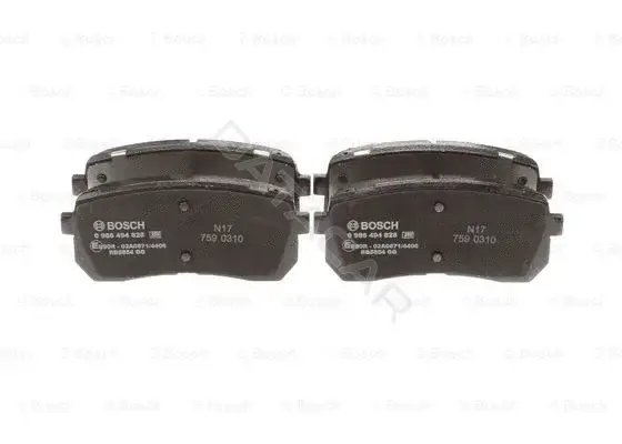 Тормозные колодки BOSCH 0986494828