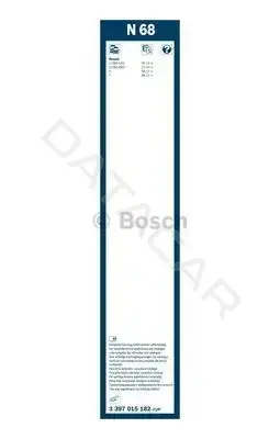 Щетки стеклоочистителя BOSCH 3397015182