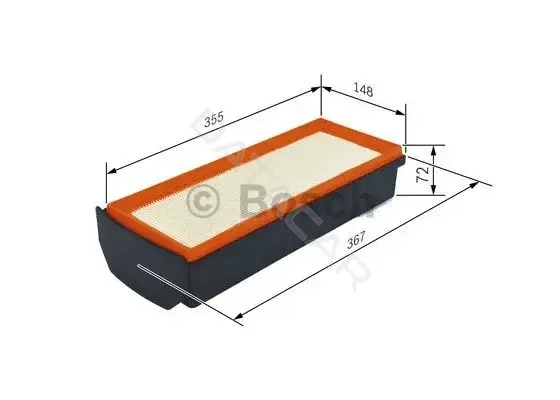 Воздушный фильтр BOSCH F026400409