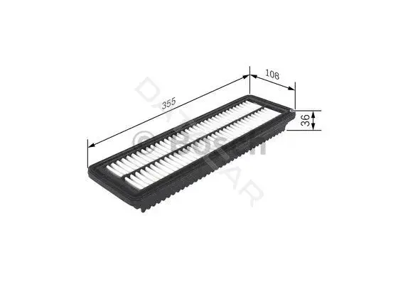 Воздушный фильтр BOSCH F026400455