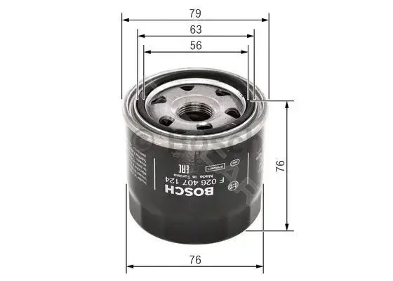 Масляный фильтр BOSCH F026407124