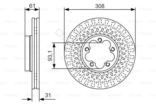 Тормозные диски BOSCH 0986479C99