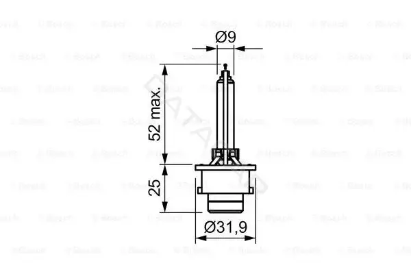 Лампочки BOSCH 1987302906