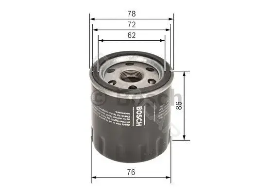Масляный фильтр BOSCH F026407188