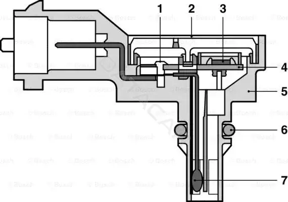 Датчик давления воздуха BOSCH 0281002487