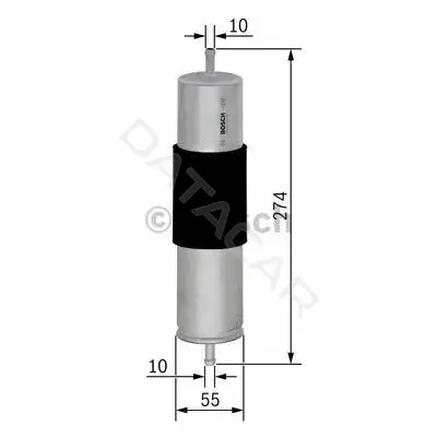 Топливный фильтр BOSCH 0450906450