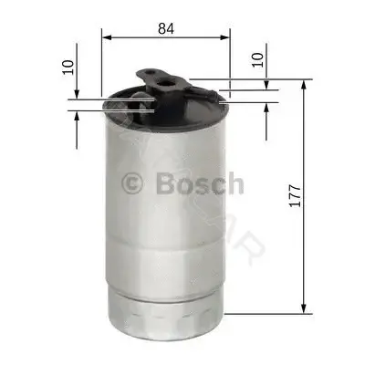 Топливный фильтр BOSCH 0450906451