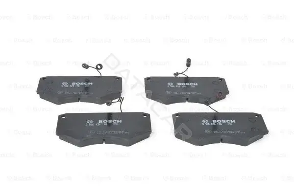 Тормозные колодки BOSCH 0986424176