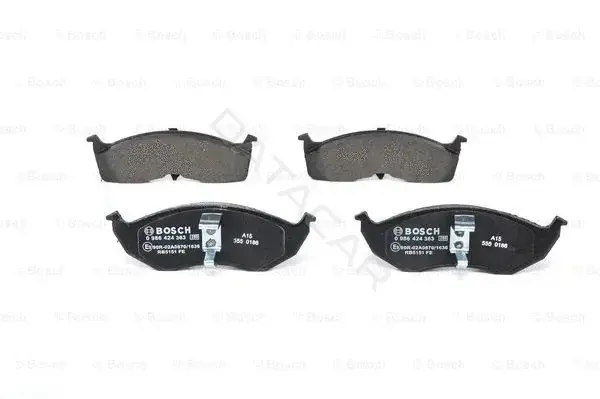 Тормозные колодки BOSCH 0986424363