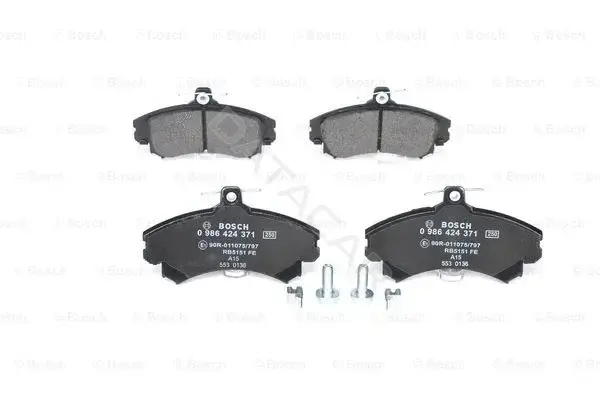 Тормозные колодки BOSCH 0986424371