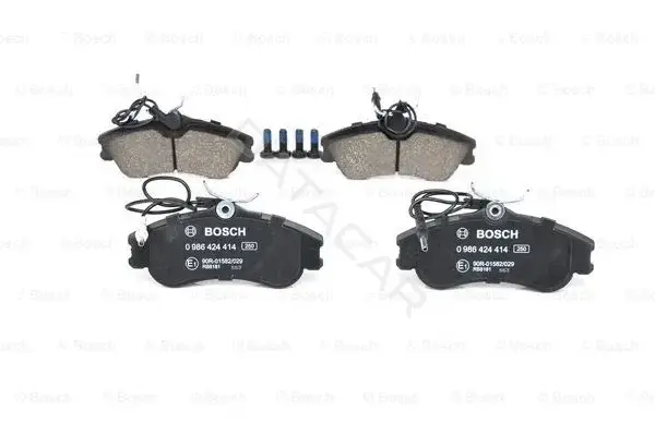 Тормозные колодки BOSCH 0986424414