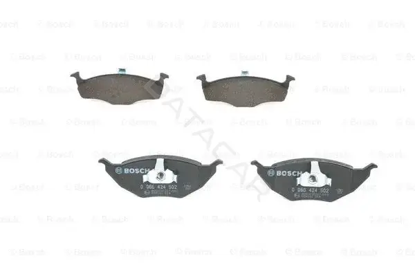 Тормозные колодки BOSCH 0986424502