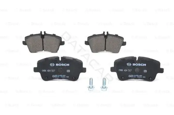 Тормозные колодки BOSCH 0986424517