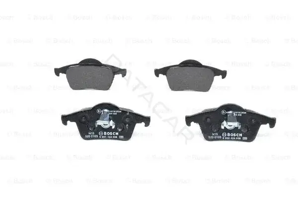 Тормозные колодки BOSCH 0986424539