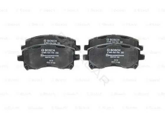 Тормозные колодки BOSCH 0986424700