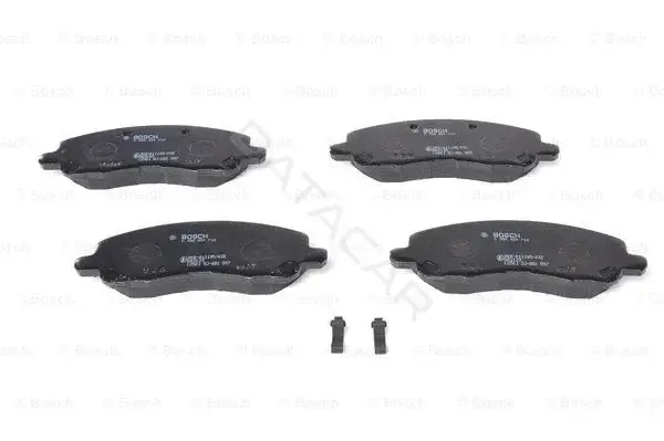 Тормозные колодки BOSCH 0986424716
