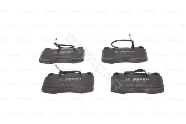 Тормозные колодки BOSCH 0986424738