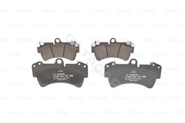 Тормозные колодки BOSCH 0986424739