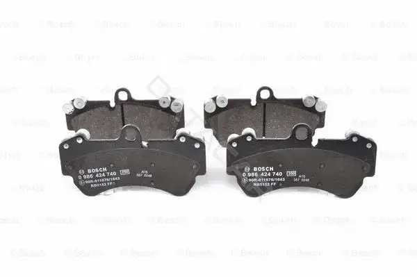 Тормозные колодки BOSCH 0986424740