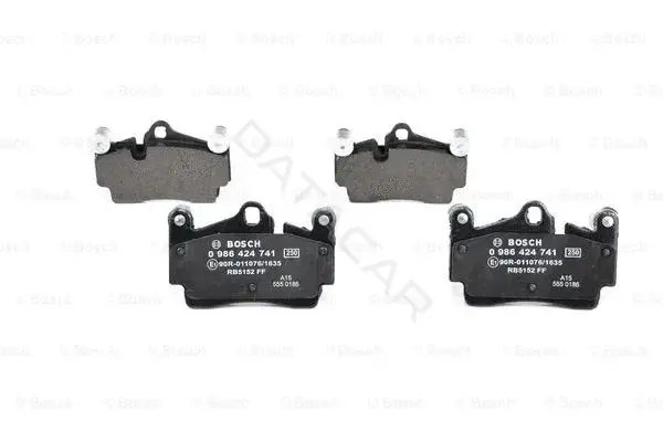 Тормозные колодки BOSCH 0986424741