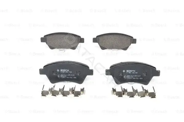 Тормозные колодки BOSCH 0986424785