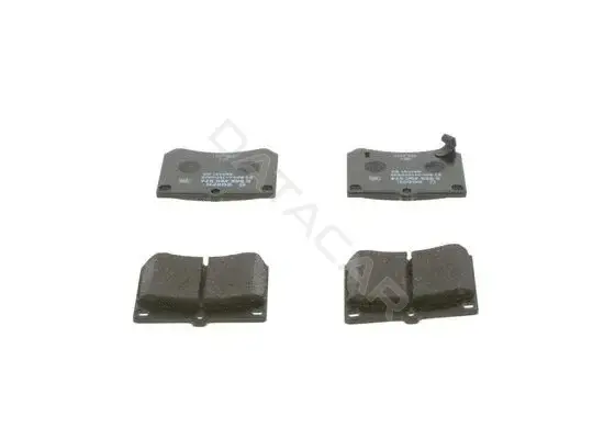 Тормозные колодки BOSCH 0986460974