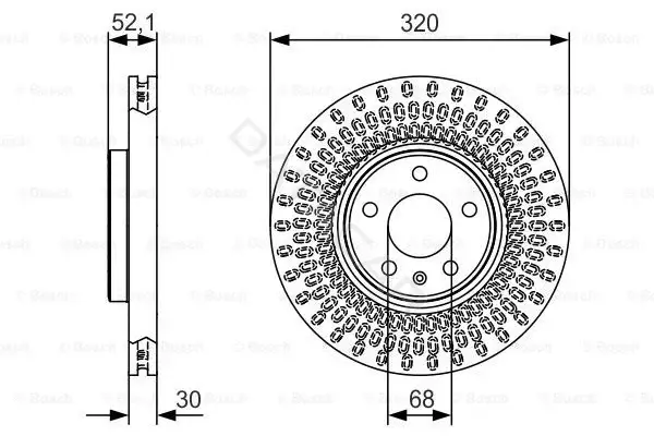 Тормозные диски BOSCH 0986479C49