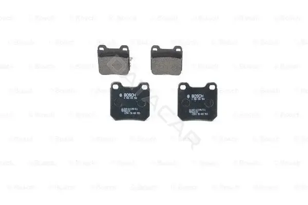 Тормозные колодки BOSCH 0986490500