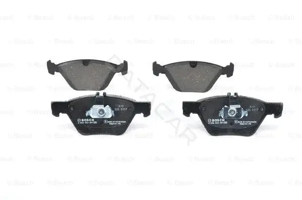 Тормозные колодки BOSCH 0986494001