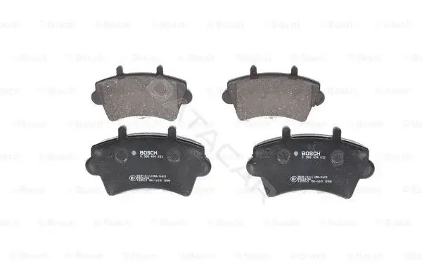 Тормозные колодки BOSCH 0986494031