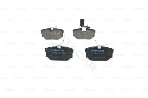 Тормозные колодки BOSCH 0986494051