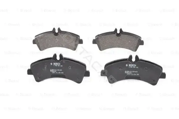 Тормозные колодки BOSCH 0986494122