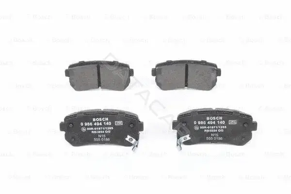 Тормозные колодки BOSCH 0986494140