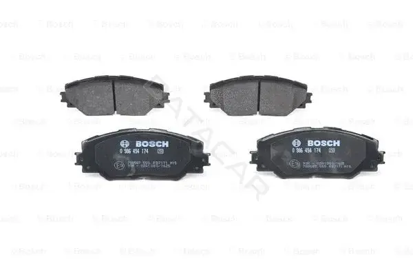 Тормозные колодки BOSCH 0986494174