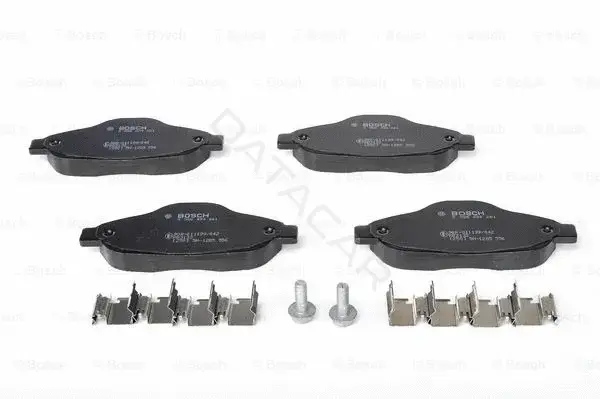 Тормозные колодки BOSCH 0986494261