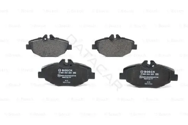 Тормозные колодки BOSCH 0986494285