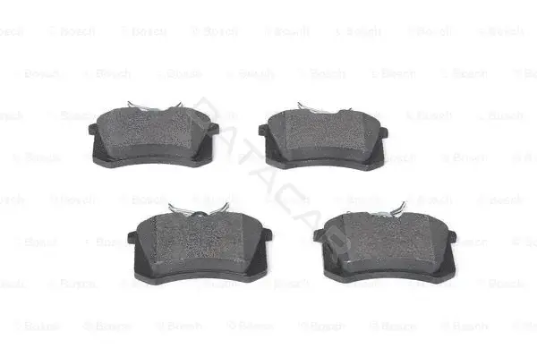 Тормозные колодки BOSCH 0986494387