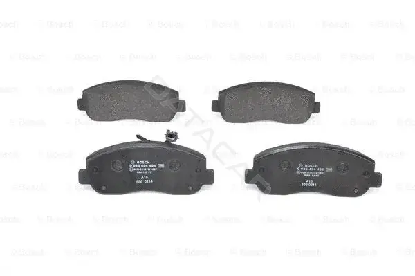 Тормозные колодки BOSCH 0986494498